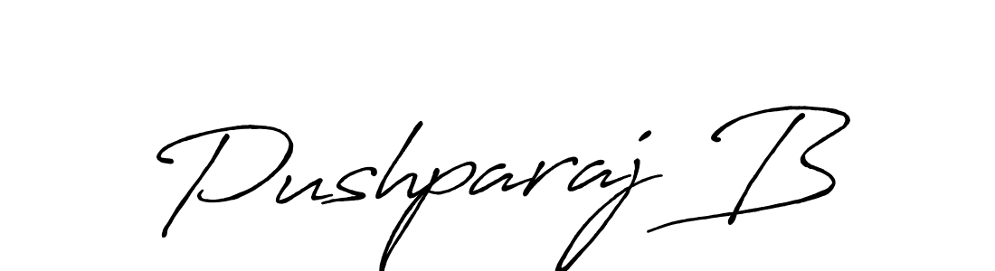 Once you've used our free online signature maker to create your best signature Antro_Vectra_Bolder style, it's time to enjoy all of the benefits that Pushparaj B name signing documents. Pushparaj B signature style 7 images and pictures png