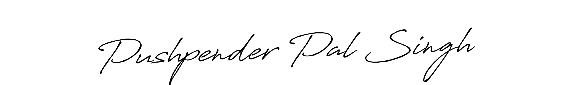 You should practise on your own different ways (Antro_Vectra_Bolder) to write your name (Pushpender Pal Singh) in signature. don't let someone else do it for you. Pushpender Pal Singh signature style 7 images and pictures png