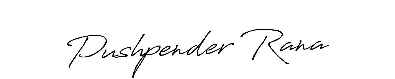 Similarly Antro_Vectra_Bolder is the best handwritten signature design. Signature creator online .You can use it as an online autograph creator for name Pushpender Rana. Pushpender Rana signature style 7 images and pictures png