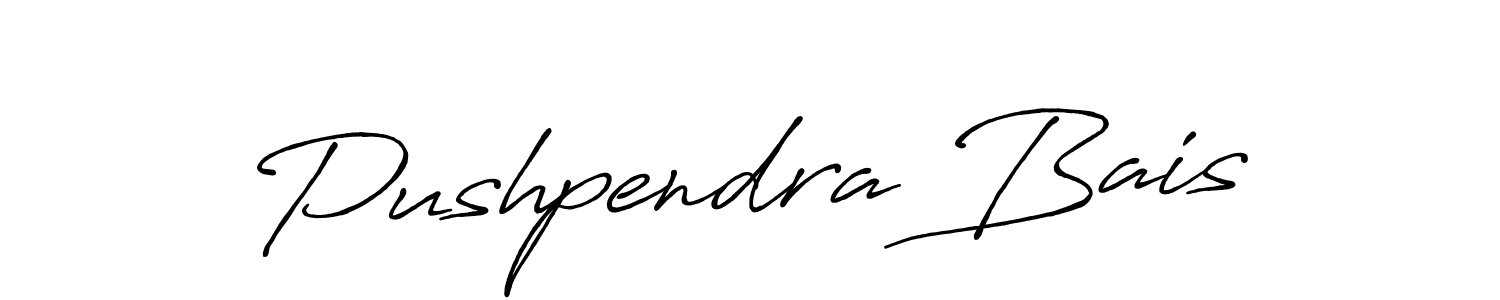 Similarly Antro_Vectra_Bolder is the best handwritten signature design. Signature creator online .You can use it as an online autograph creator for name Pushpendra Bais. Pushpendra Bais signature style 7 images and pictures png