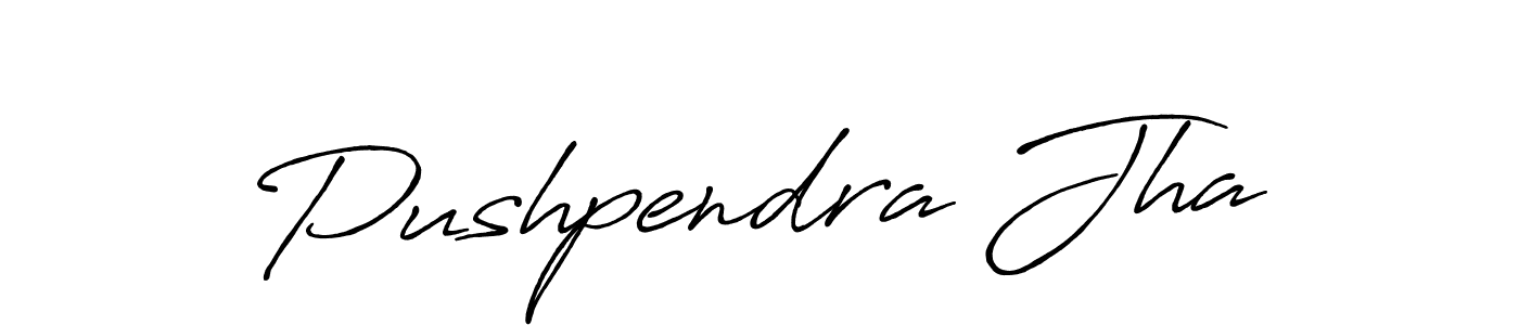 if you are searching for the best signature style for your name Pushpendra Jha. so please give up your signature search. here we have designed multiple signature styles  using Antro_Vectra_Bolder. Pushpendra Jha signature style 7 images and pictures png