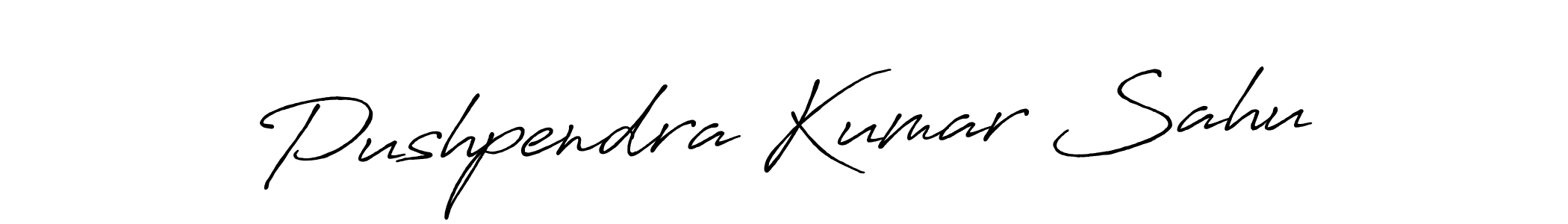 Pushpendra Kumar Sahu stylish signature style. Best Handwritten Sign (Antro_Vectra_Bolder) for my name. Handwritten Signature Collection Ideas for my name Pushpendra Kumar Sahu. Pushpendra Kumar Sahu signature style 7 images and pictures png