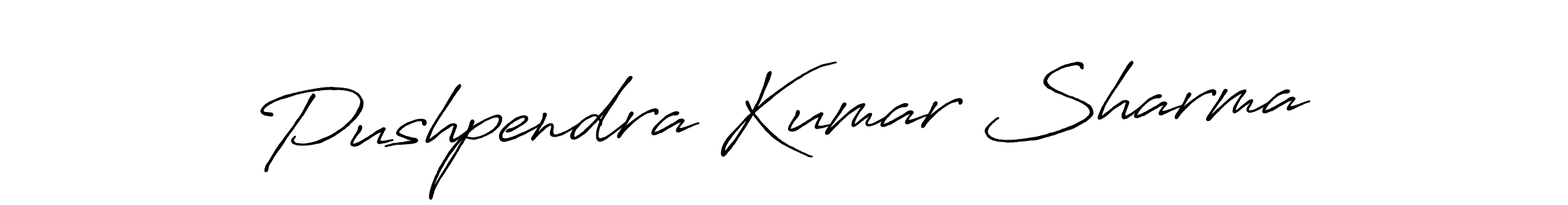 Also we have Pushpendra Kumar Sharma name is the best signature style. Create professional handwritten signature collection using Antro_Vectra_Bolder autograph style. Pushpendra Kumar Sharma signature style 7 images and pictures png