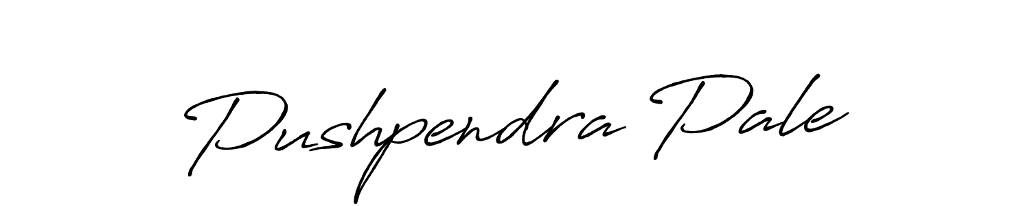 Design your own signature with our free online signature maker. With this signature software, you can create a handwritten (Antro_Vectra_Bolder) signature for name Pushpendra Pale. Pushpendra Pale signature style 7 images and pictures png