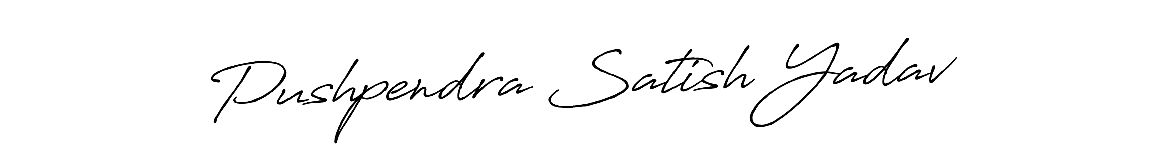Make a beautiful signature design for name Pushpendra Satish Yadav. Use this online signature maker to create a handwritten signature for free. Pushpendra Satish Yadav signature style 7 images and pictures png