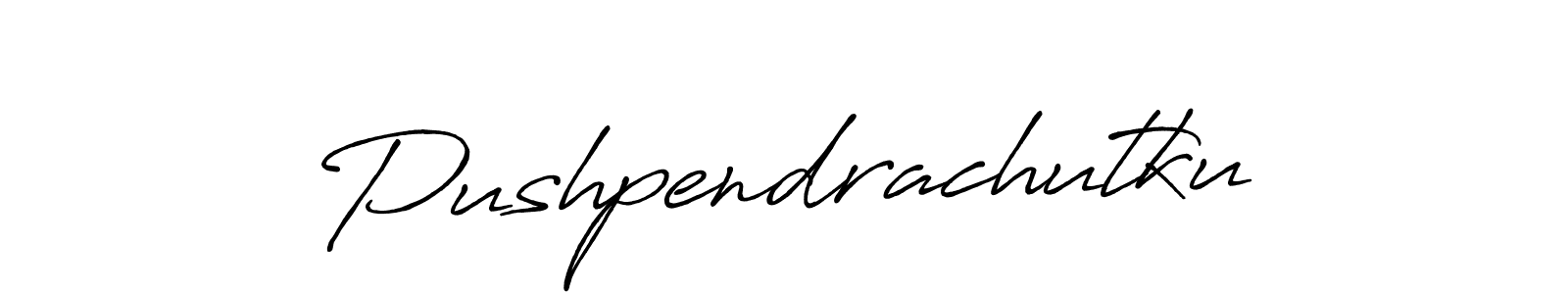 Once you've used our free online signature maker to create your best signature Antro_Vectra_Bolder style, it's time to enjoy all of the benefits that Pushpendrachutku name signing documents. Pushpendrachutku signature style 7 images and pictures png