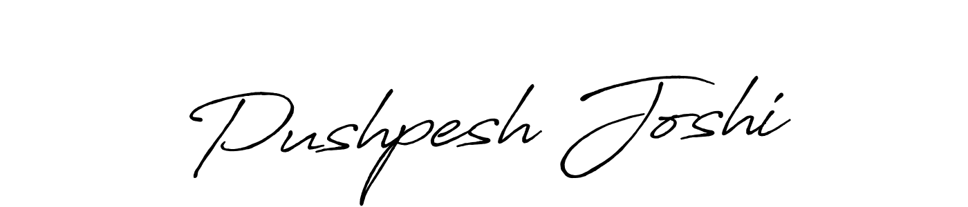 Similarly Antro_Vectra_Bolder is the best handwritten signature design. Signature creator online .You can use it as an online autograph creator for name Pushpesh Joshi. Pushpesh Joshi signature style 7 images and pictures png
