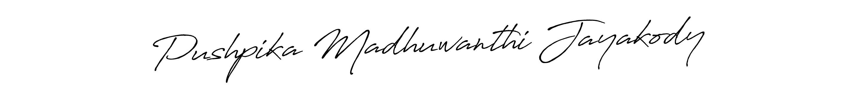 How to Draw Pushpika Madhuwanthi Jayakody signature style? Antro_Vectra_Bolder is a latest design signature styles for name Pushpika Madhuwanthi Jayakody. Pushpika Madhuwanthi Jayakody signature style 7 images and pictures png