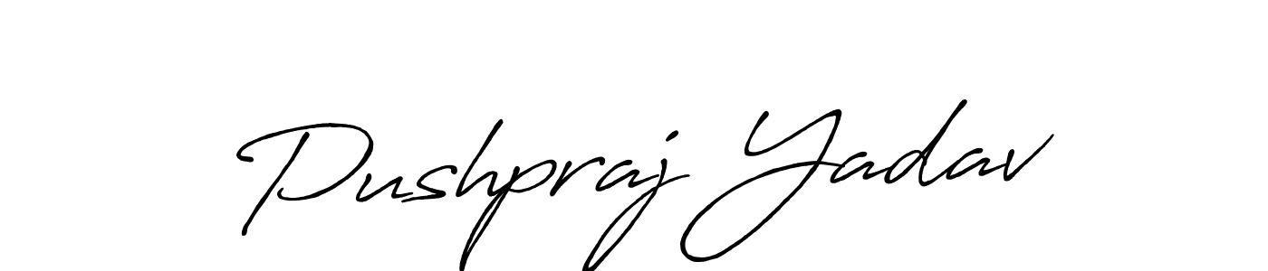 Make a beautiful signature design for name Pushpraj Yadav. Use this online signature maker to create a handwritten signature for free. Pushpraj Yadav signature style 7 images and pictures png