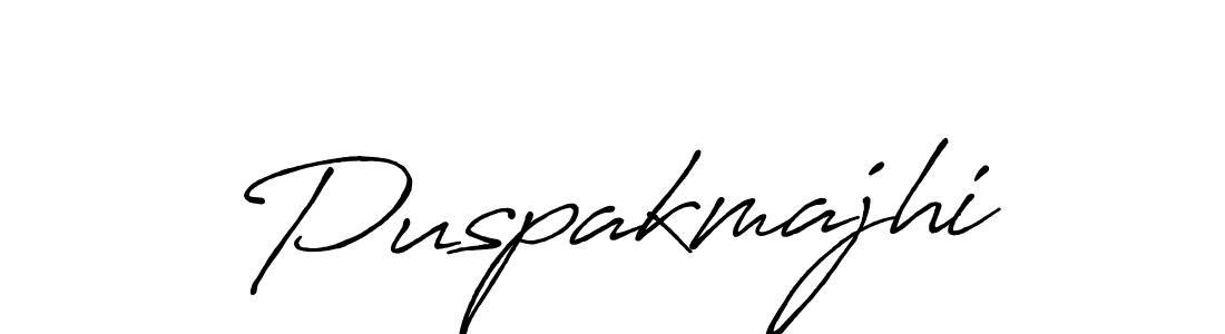 Also we have Puspakmajhi name is the best signature style. Create professional handwritten signature collection using Antro_Vectra_Bolder autograph style. Puspakmajhi signature style 7 images and pictures png