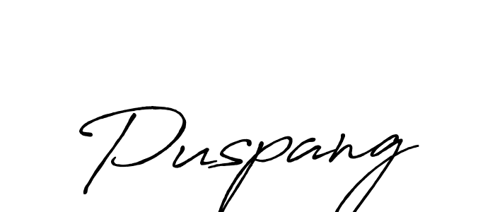 It looks lik you need a new signature style for name Puspang. Design unique handwritten (Antro_Vectra_Bolder) signature with our free signature maker in just a few clicks. Puspang signature style 7 images and pictures png