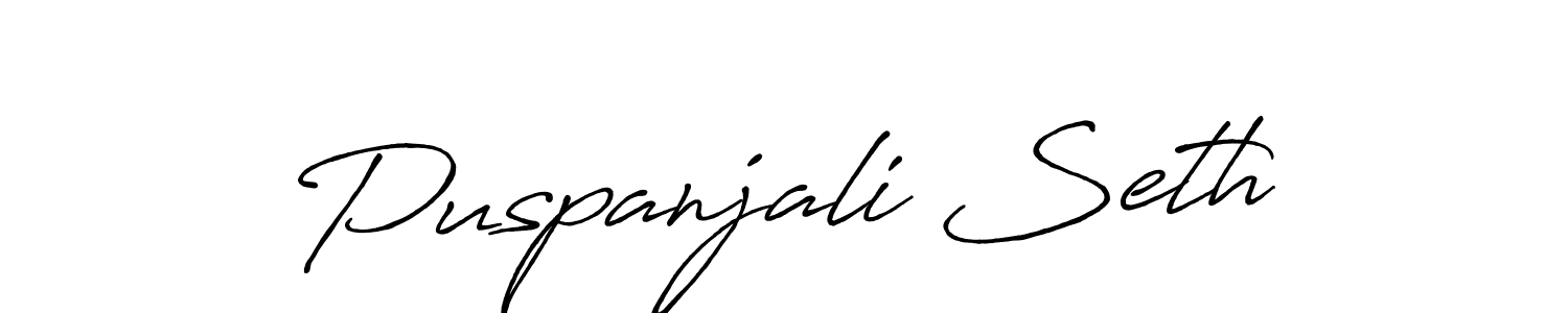 You can use this online signature creator to create a handwritten signature for the name Puspanjali Seth. This is the best online autograph maker. Puspanjali Seth signature style 7 images and pictures png