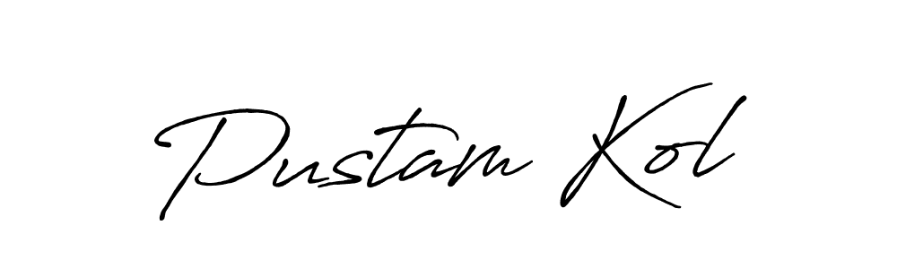 if you are searching for the best signature style for your name Pustam Kol. so please give up your signature search. here we have designed multiple signature styles  using Antro_Vectra_Bolder. Pustam Kol signature style 7 images and pictures png