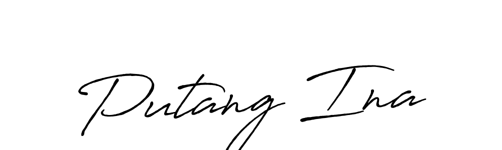 Make a beautiful signature design for name Putang Ina. With this signature (Antro_Vectra_Bolder) style, you can create a handwritten signature for free. Putang Ina signature style 7 images and pictures png