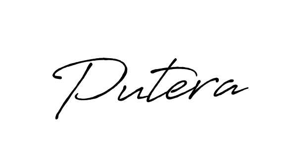 if you are searching for the best signature style for your name Putera. so please give up your signature search. here we have designed multiple signature styles  using Antro_Vectra_Bolder. Putera signature style 7 images and pictures png