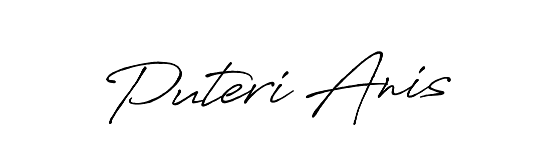 Similarly Antro_Vectra_Bolder is the best handwritten signature design. Signature creator online .You can use it as an online autograph creator for name Puteri Anis. Puteri Anis signature style 7 images and pictures png