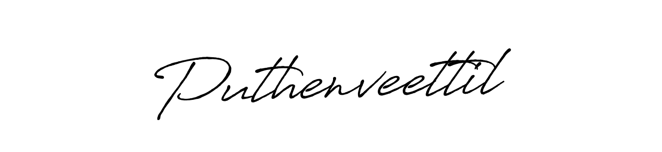 Also You can easily find your signature by using the search form. We will create Puthenveettil name handwritten signature images for you free of cost using Antro_Vectra_Bolder sign style. Puthenveettil signature style 7 images and pictures png