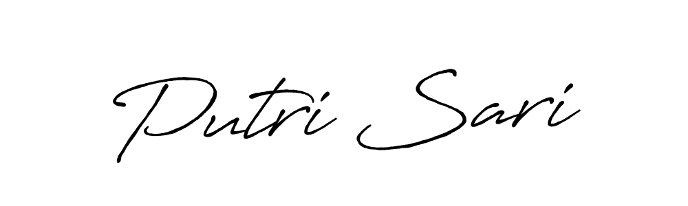 Make a beautiful signature design for name Putri Sari. Use this online signature maker to create a handwritten signature for free. Putri Sari signature style 7 images and pictures png