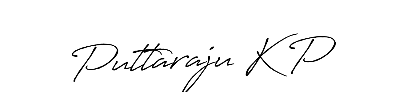 Once you've used our free online signature maker to create your best signature Antro_Vectra_Bolder style, it's time to enjoy all of the benefits that Puttaraju K P name signing documents. Puttaraju K P signature style 7 images and pictures png