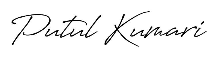 Elevate your brand with a stunning Putul Kumari eSignature. The Antro_Vectra_Bolder style provides a balanced, flowing aesthetic for everyday signing. Putul Kumari signature style 7 images and pictures png