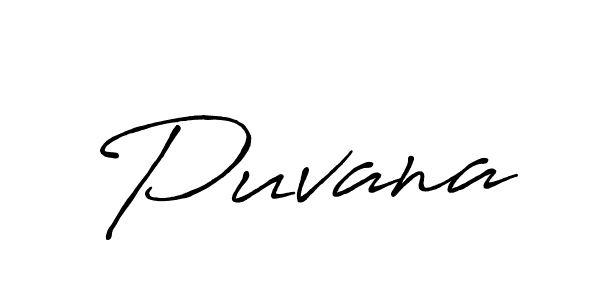 if you are searching for the best signature style for your name Puvana. so please give up your signature search. here we have designed multiple signature styles  using Antro_Vectra_Bolder. Puvana signature style 7 images and pictures png