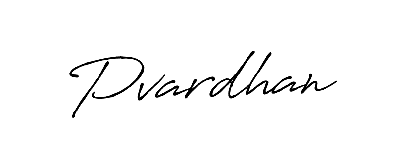 Antro_Vectra_Bolder is a professional signature style that is perfect for those who want to add a touch of class to their signature. It is also a great choice for those who want to make their signature more unique. Get Pvardhan name to fancy signature for free. Pvardhan signature style 7 images and pictures png