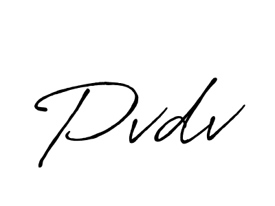 Design your own signature with our free online signature maker. With this signature software, you can create a handwritten (Antro_Vectra_Bolder) signature for name Pvdv. Pvdv signature style 7 images and pictures png