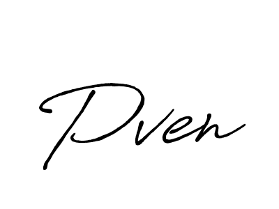 if you are searching for the best signature style for your name Pven. so please give up your signature search. here we have designed multiple signature styles  using Antro_Vectra_Bolder. Pven signature style 7 images and pictures png