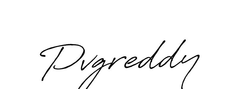 Design your own signature with our free online signature maker. With this signature software, you can create a handwritten (Antro_Vectra_Bolder) signature for name Pvgreddy. Pvgreddy signature style 7 images and pictures png
