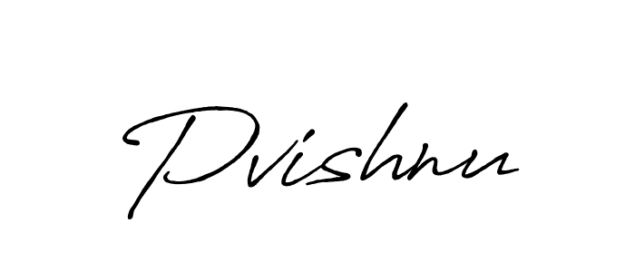 The best way (Antro_Vectra_Bolder) to make a short signature is to pick only two or three words in your name. The name Pvishnu include a total of six letters. For converting this name. Pvishnu signature style 7 images and pictures png