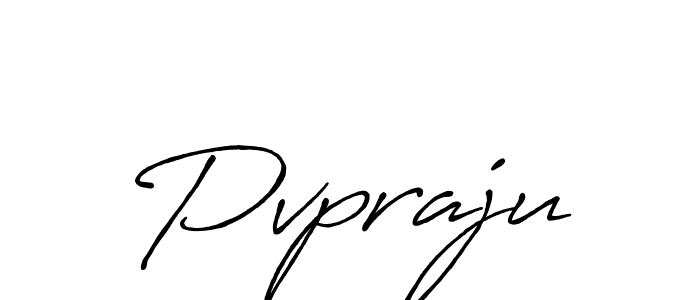 Design your own signature with our free online signature maker. With this signature software, you can create a handwritten (Antro_Vectra_Bolder) signature for name Pvpraju. Pvpraju signature style 7 images and pictures png