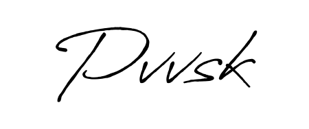 Create a beautiful signature design for name Pvvsk. With this signature (Antro_Vectra_Bolder) fonts, you can make a handwritten signature for free. Pvvsk signature style 7 images and pictures png
