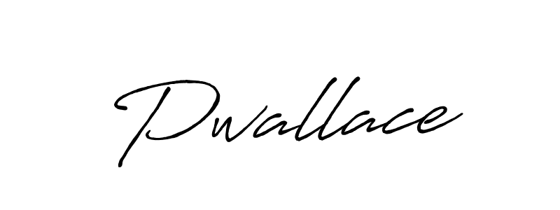 How to Draw Pwallace signature style? Antro_Vectra_Bolder is a latest design signature styles for name Pwallace. Pwallace signature style 7 images and pictures png