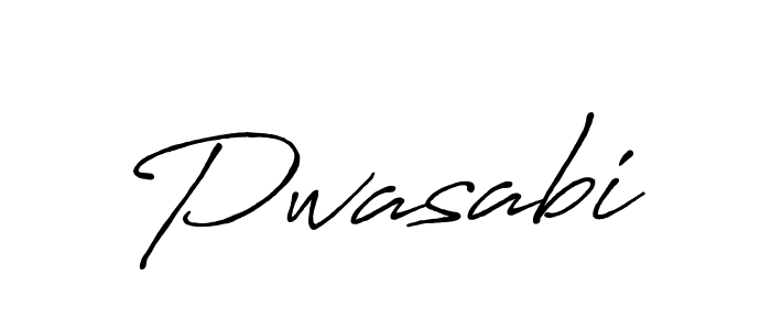 Once you've used our free online signature maker to create your best signature Antro_Vectra_Bolder style, it's time to enjoy all of the benefits that Pwasabi name signing documents. Pwasabi signature style 7 images and pictures png