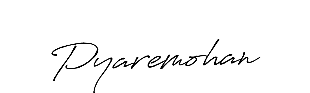 Use a signature maker to create a handwritten signature online. With this signature software, you can design (Antro_Vectra_Bolder) your own signature for name Pyaremohan. Pyaremohan signature style 7 images and pictures png