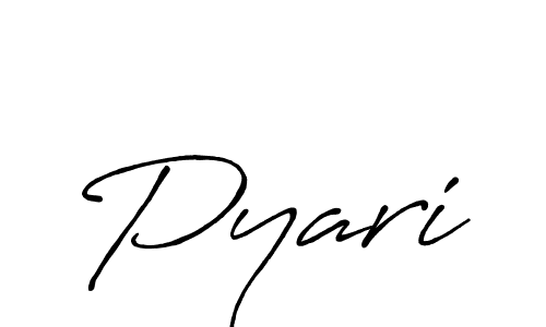 Similarly Antro_Vectra_Bolder is the best handwritten signature design. Signature creator online .You can use it as an online autograph creator for name Pyari. Pyari signature style 7 images and pictures png