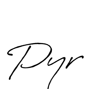 Antro_Vectra_Bolder is a professional signature style that is perfect for those who want to add a touch of class to their signature. It is also a great choice for those who want to make their signature more unique. Get Pyr name to fancy signature for free. Pyr signature style 7 images and pictures png