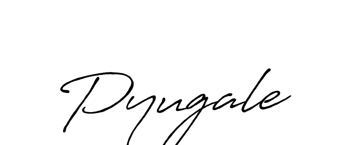 if you are searching for the best signature style for your name Pyugale. so please give up your signature search. here we have designed multiple signature styles  using Antro_Vectra_Bolder. Pyugale signature style 7 images and pictures png
