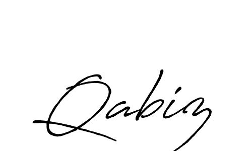 How to Draw Qabiz signature style? Antro_Vectra_Bolder is a latest design signature styles for name Qabiz. Qabiz signature style 7 images and pictures png