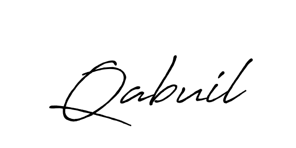 Make a beautiful signature design for name Qabuil. Use this online signature maker to create a handwritten signature for free. Qabuil signature style 7 images and pictures png