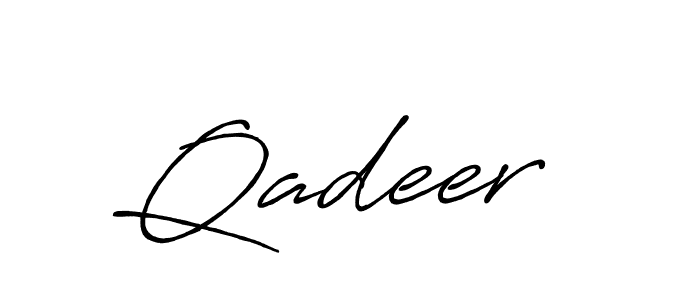 Best and Professional Signature Style for Qadeer . Antro_Vectra_Bolder Best Signature Style Collection. Qadeer  signature style 7 images and pictures png