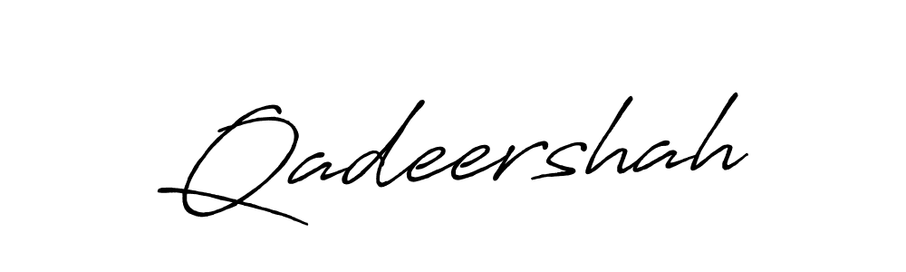 Once you've used our free online signature maker to create your best signature Antro_Vectra_Bolder style, it's time to enjoy all of the benefits that Qadeershah name signing documents. Qadeershah signature style 7 images and pictures png