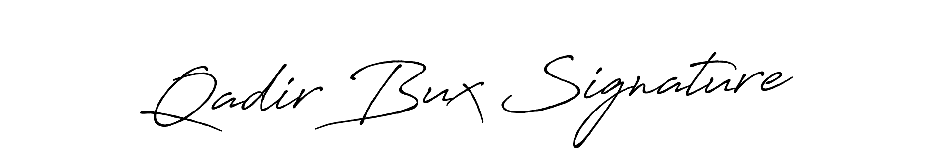 Once you've used our free online signature maker to create your best signature Antro_Vectra_Bolder style, it's time to enjoy all of the benefits that Qadir Bux Signature name signing documents. Qadir Bux Signature signature style 7 images and pictures png