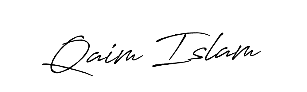 Make a beautiful signature design for name Qaim Islam. Use this online signature maker to create a handwritten signature for free. Qaim Islam signature style 7 images and pictures png