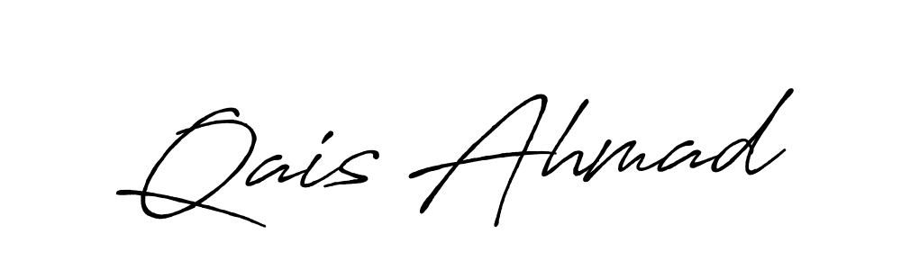 Make a short Qais Ahmad signature style. Manage your documents anywhere anytime using Antro_Vectra_Bolder. Create and add eSignatures, submit forms, share and send files easily. Qais Ahmad signature style 7 images and pictures png