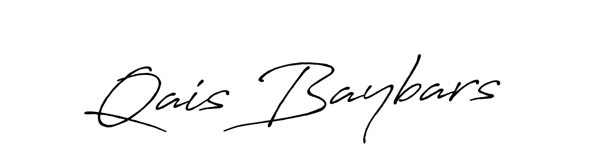 You should practise on your own different ways (Antro_Vectra_Bolder) to write your name (Qais Baybars) in signature. don't let someone else do it for you. Qais Baybars signature style 7 images and pictures png