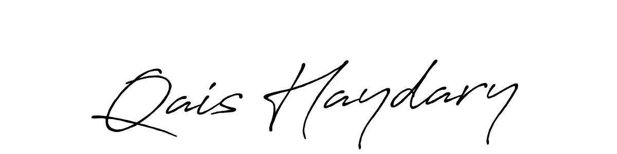 The best way (Antro_Vectra_Bolder) to make a short signature is to pick only two or three words in your name. The name Qais Haydary include a total of six letters. For converting this name. Qais Haydary signature style 7 images and pictures png