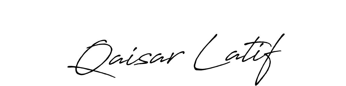The best way (Antro_Vectra_Bolder) to make a short signature is to pick only two or three words in your name. The name Qaisar Latif include a total of six letters. For converting this name. Qaisar Latif signature style 7 images and pictures png