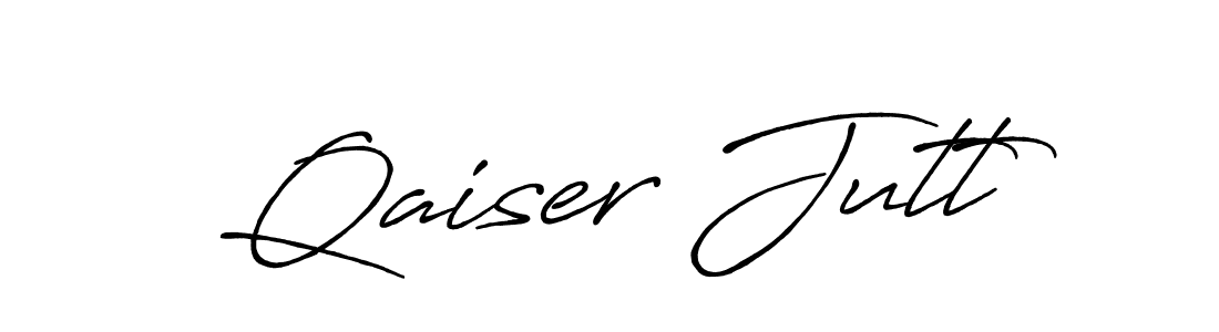Also we have Qaiser Jutt name is the best signature style. Create professional handwritten signature collection using Antro_Vectra_Bolder autograph style. Qaiser Jutt signature style 7 images and pictures png