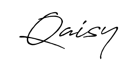 Similarly Antro_Vectra_Bolder is the best handwritten signature design. Signature creator online. You can use it as an online autograph creator for name Qaisy. Qaisy signature style 7 images and pictures png